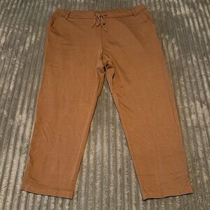 Jones NY pull on pants. Khaki. Size 2x